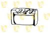 UNIGOM 165052 Rubber Strip, exhaust system